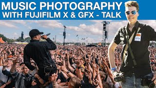 Music Photography with FUJIFILM X and GFX cameras  my webinar talk [upl. by Jarrid622]