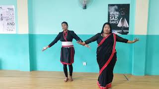 Newari dance tutorial sirsaya hegupart 1 [upl. by Yssirc]