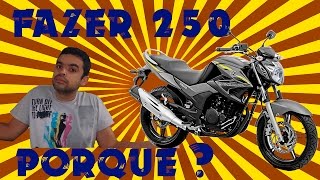 Moto  Fazer 250  Prós e Contras  Consumo  Custo de Manutenção [upl. by Arykat]