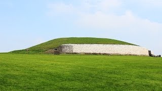 Newgrange  prehistoric monument in County Meath Ireland [upl. by Jeralee]