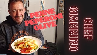 pasta peperoni olive e capperi [upl. by Elroy999]