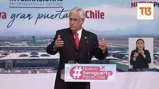 Presidente Piñera asegura que cinco chilenos ya lograron salir de Ucrania [upl. by Neyuh]