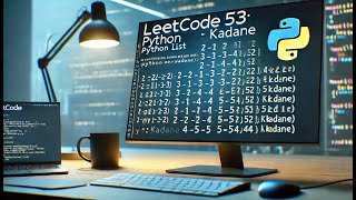 leetcode 53 max subarray  python solution [upl. by Venetia]