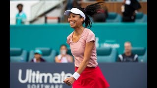 Hsieh SuWei  2019 Miami Open Fourth Round  Shot of the Day [upl. by Cahan753]