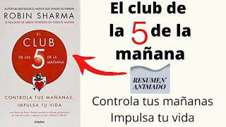 El Club de las 5 de la mañana Resumen Libro [upl. by Nnylasor]