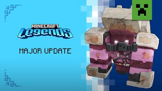 UNPACKING THE FIRST MAJOR UPDATE  MINECRAFT LEGENDS [upl. by Alahcim89]