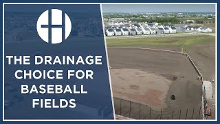 Hydraway is Perfect Drainage for Baseball Fields [upl. by Azitram439]