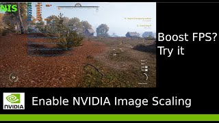 Cara Mengaktifkan Pengaturan NVIDIA Image Scaling NIS Guide [upl. by Ahsiekat]