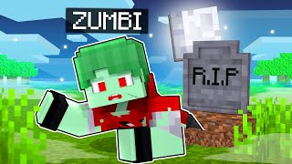 P3DRU SE FOI e voltou como ZUMBI no Minecraft [upl. by Saisoj]