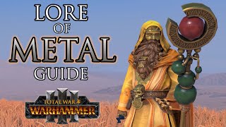 How to use the LORE of METAL spells  Warhammer 3 [upl. by Anilehcim]