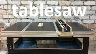 DIY Table Saw  How to make a homemade Table Saw [upl. by Klemm]