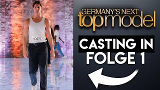 GNTM 2024 Offenes Casting Folge 1  SCHUMMELEI von Kandidatin aufgeflogen [upl. by Detta]