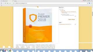 Avast premier Antivirus 2018 Activation key Till 2034 Latest Version August 2018 [upl. by Shanahan918]