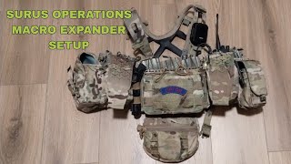 Surus Operation Macro Expander Leaders Setup Crye Precision Airlite replacement [upl. by Skelly]