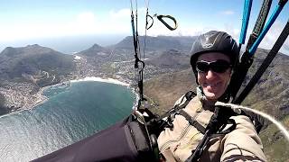 The Kommetjie Run  XC paragliding flight in Cape Town [upl. by Corvese]