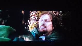 Funny Lord of the Rings scene dubcomment dark humour Boromir [upl. by Asilav]