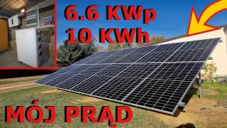 FOTOWOLTAIKA 66KWp Z MAGAZYNEM ENERGI 10KWh Z DOTACJĄ MÓJ PRĄD ZA PÓŁ CENY [upl. by Eudocia]