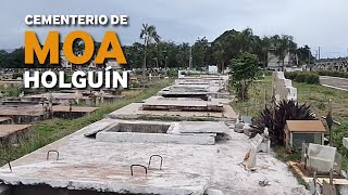 TUMBAS abiertas RESTOS mezclados imágenes IMPACTANTES del CEMENTERIO de Moa Holguín [upl. by Norrabal177]