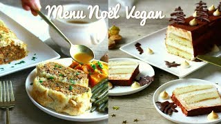 MENU DE NOËL VEGAN  Wellington amp Bûche façon Tiramisu [upl. by Yssis614]