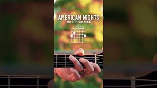 American Nights Zach Bryan Guitar Tutorial  American Nights Guitar Lesson [upl. by Aleunamme]