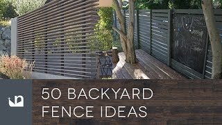 50 Backyard Fence Ideas [upl. by Ynohtnaleahcim700]