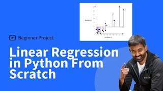 Linear Regression Algorithm In Python From Scratch Machine Learning Tutorial [upl. by Dorwin959]