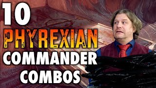 10 Phyrexian Commander Combos  Ultimate Masters Preview  Spoiler for Magic The Gathering [upl. by Orabla]