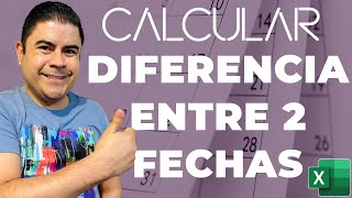 Edad Calcular diferencia entre 2 fechas en Excel usando SIFECHA y FRACAÑO [upl. by Alpheus]