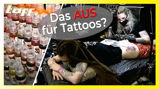 Fieses FarbVERBOT Steht die Tattooszene vor dem Abgrund  taff  ProSieben [upl. by Naitsirhc471]