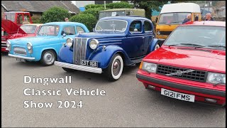 Dingwall Classic Vehicle Show 2024 [upl. by Granniah]