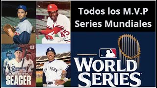 Premio MVP WORLD SERIES ganadores 19552023 [upl. by Cimbura671]