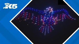 The benefits of drone shows vs fireworks shows [upl. by Wilkison992]