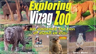 Exploring Indira Gandhi Zoo Park Visakhapatnam  Sowji World [upl. by Eyot]