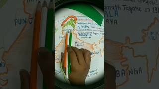 🇮🇳National Anthem Of India🇮🇳nationalanthem bharat jaihind proud mapofindia shorts [upl. by Haleelahk]