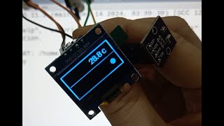 教師STEM工作坊之Python Pillow Oled Scrolling Temperature [upl. by Kimura81]