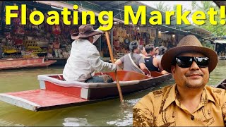 Why should tourist visit Floating Market in BangkokThailand The reasons are here [upl. by Bellis]