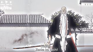 YAMAMOTOS BANKAI  ZANKA NO TACHI  BADASS MOMENT  FIRE USER  BLEACH [upl. by Quartus881]