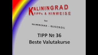 Kaliningrad 39 Tipps und Hinweise für Kaliningrad Reisende Tipp 36 [upl. by Reldnahc]