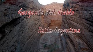 Garganta del diablo desde Dron [upl. by Aihsyak640]