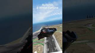 Autarch vs 8 Wind Turbine gta shorts [upl. by Ibot]