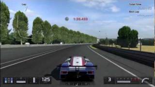 GT5  Nissan R89C Race Car 89 Top Speed Run [upl. by Ariom]