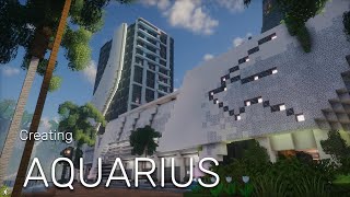 Building my first Minecraft skyscraper  Creating EDEN ep 2 [upl. by Adnaluy307]