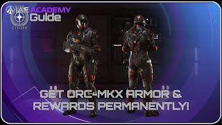 How to Unlock and Get Permanent ORCmkX Armor amp Rewards in Star Citizen IAE [upl. by Froma563]