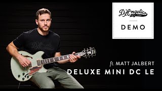 Deluxe Mini DC LE Demo with Matt Jalbert  DAngelico Guitars [upl. by Htrag]