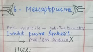 Pharmacology Anti cancer drugs topic Anti metabolites part 2 [upl. by Leduar]