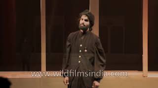 Hamlet Act one scene two in Hindi at Shri Ram Centre [upl. by Corabella]