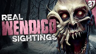 27 REAL Wendigo Sightings COMPILATION [upl. by Ramilahs]