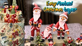 Christmas CAKE DECORATION Shares Top Tips for Stunning Toppers cake [upl. by Phares]