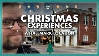 A Hallmark Location Sewickley Pennsylvania Christmas Experiences [upl. by Bautram]