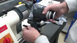 Toolmaster TM U3 D Bit Grinder  Operation and Tips for Use Part 2 of 2 [upl. by Acissaj]